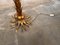 Lampada da terra a forma di palma in stile Hollywood Regency dorato di Hans Kogl, anni '60, Immagine 9