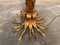 Hollywood Regency Style Gilded Palm Tree Floor Lamp by Hans Kögl, 1960s, Image 3