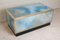 French Blue Brass & Formica Solar Eruption Coffee Table, 1970s, Image 25