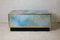 French Blue Brass & Formica Solar Eruption Coffee Table, 1970s, Image 10