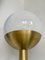 Italian Brass & Glass P428 Floor Lamp by Pia Guidetti Crippa for Luci Italia, 1970s, Image 9