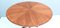 Mid-Century Round Walnut Dining Table in the Style of Ico Parisi, 1950s, Image 8