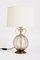 Early 20th Century Etched Glass Table Lamp 2