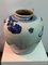 18th Century Chinese Cobalt Blue Glazed Porcelain Teapot with Characters 4