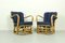 Mobilier de Salon en Rotin, 1950s, Set de 3 13