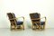 Rattan Living Room Set, 1950s, Set of 3 16