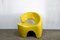 Italian Space Age Fiberglass Lounge Chair, 1970s 1