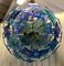 Mid-Century Sputnik Green and Blue Murano Glass Chandelier, 1990s, Image 3