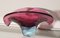 Jarrón de cristal de Murano Sommerso rosa y azul, años 50, Imagen 4