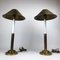 Lampade da tavolo in ottone e laccate di Tommaso Barbi, anni '70, set di 2, Immagine 11