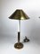 Lámparas de mesa de latón y lacado de Tommaso Barbi, años 70. Juego de 2, Imagen 8