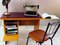 Mid-Century Italian Desk with Retractable Shelf from Antonio Gorgone, 1961 11