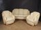 Art Deco Sycamore Cloud Suite Sofas by Harry and Lou Epstein, 1930s, Set of 3 12