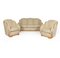 Art Deco Sycamore Cloud Suite Sofas by Harry and Lou Epstein, 1930s, Set of 3 1