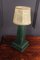 French Stitched Leather Table Lamp by Jacques Adnet, 1950s, Image 7
