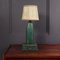 Französische Tischlampe aus genähtem Leder von Jacques Adnet, 1950er 5