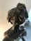 Bronzestatue mit schwarzem Marmorsockel von Auguste Moreau, 19. Jh 2
