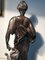 Bronze Statue with Black Marble Base by Auguste Moreau, 19th Century, Image 6