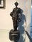 Bronze Statue with Black Marble Base by Auguste Moreau, 19th Century 1