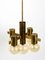 Brass Ceiling Lamp by Hans-Agne Jakobsson, 1960s, Image 6