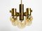 Brass Ceiling Lamp by Hans-Agne Jakobsson, 1960s, Image 2
