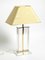 Lámpara de mesa de vidrio acrílico de Sombremesa, años 80, Imagen 13