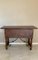 20th-Century Spanish Carved Walnut Console Table 18