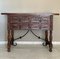 20th-Century Spanish Carved Walnut Console Table 4