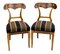 19th Century Biedermeier Walnut Shovel Chairs, Set of 2 7