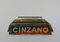 Vintage French Art Deco Glass Cinzano Ashtray 2