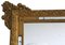 Large Antique 19th Century Italian Gilt Wall Mirror with Overmantle 5