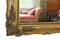 Large Antique 19th Century Gilt Wall Mirror with Overmantle 8