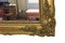 Großer Antiker Vergoldeter Wandspiegel, 19. Jh. Mit Overmantel 7