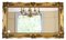 Large Antique 19th Century Gilt Wall Mirror with Overmantle 1