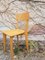 French Painted Wooden Dining Chairs, 1950s, Set of 2, Image 5