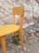 French Painted Wooden Dining Chairs, 1950s, Set of 2 7