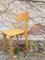 Französische Lackierte Esszimmerstühle aus Holz, 1950er, 2er Set 4