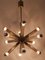 Lámpara de araña Sputnik Mid-Century de 12 brazos, años 60, Germany, Imagen 8