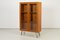 Danish Teak & Glass Cupboard on Hairpin Legs from Cado, 1960s 2