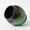 Antique Green Glazed Ceramic Vase from Faiencerie Thulin, Image 4