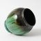 Antique Green Glazed Ceramic Vase from Faiencerie Thulin 3