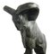 Art Deco Bronze Mountain Ram Bookends by C. Charles, 1930s, Set of 2 2