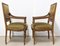 French Louis XVI Revival Armchairs, Early 20th Century, Set of 2 3