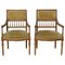French Louis XVI Revival Armchairs, Early 20th Century, Set of 2 1