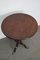 18th Century Georgian Mahogany Tilt Top Wine Table 13