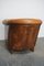 Vintage Dutch Cognac Colored Leather Club Chair, Image 10