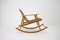 Rocking Chair en Rotin de ULUV, Czechoslovakia, 1960s 5