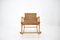 Rocking Chair en Rotin de ULUV, Czechoslovakia, 1960s 3