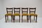 Art Deco Dining Chairs by Fischel, 1930s, Set of 4 3