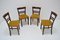 Art Deco Dining Chairs by Fischel, 1930s, Set of 4, Image 2